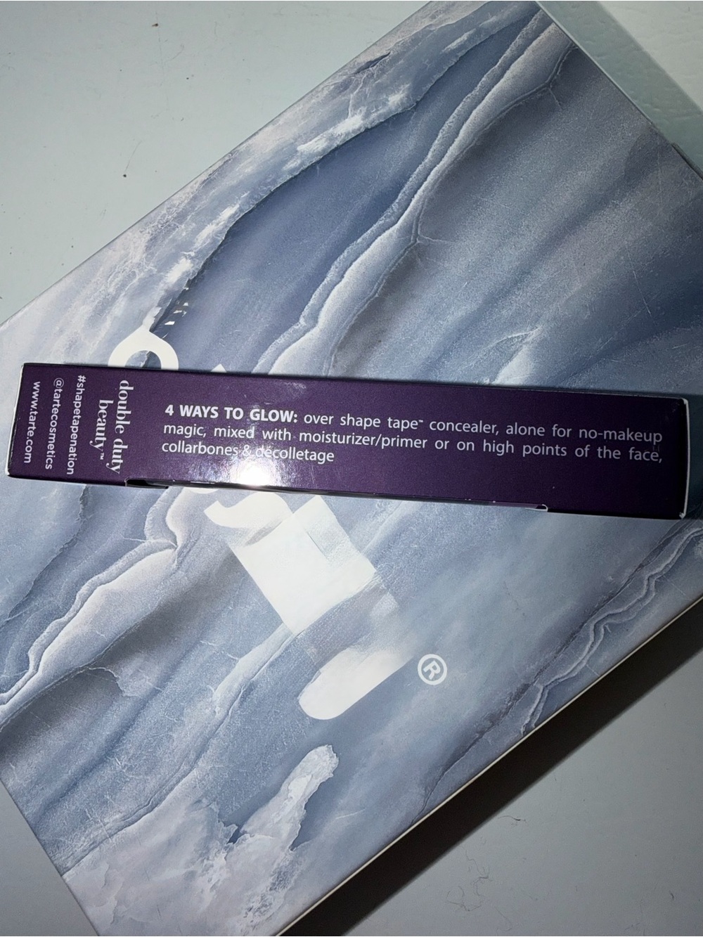 NIB: Tarte Shape Tape Glow Wand Liquid Highlighter color Aglow - Picture 6 of 6